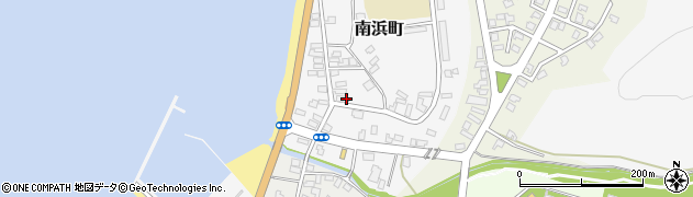 江差南浜簡易郵便局周辺の地図