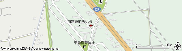 北海道北斗市東前29周辺の地図