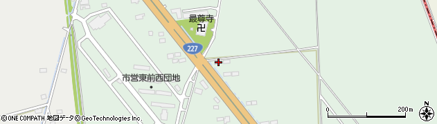 北海道北斗市東前77周辺の地図