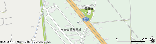 北海道北斗市東前33周辺の地図