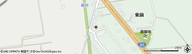 北海道北斗市東前41周辺の地図