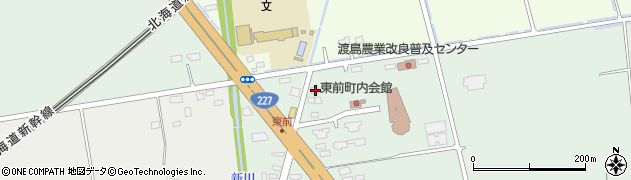 北海道北斗市東前72周辺の地図