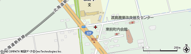 北海道北斗市東前64周辺の地図
