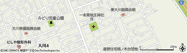 東大川児童公園周辺の地図