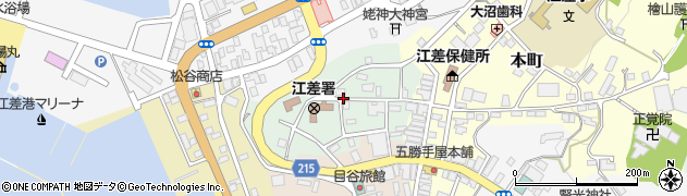 北海道江差町（檜山郡）上野町周辺の地図