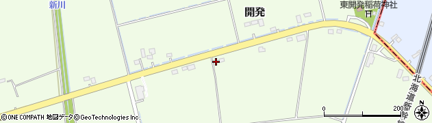 北海道北斗市開発351周辺の地図
