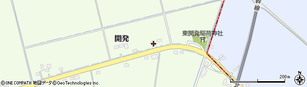 北海道北斗市開発330周辺の地図