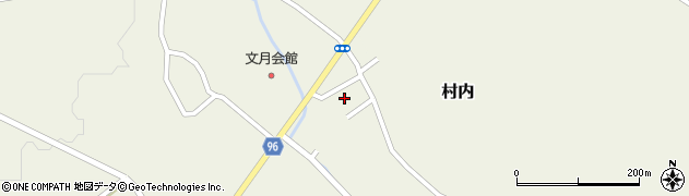 北海道北斗市村内120周辺の地図