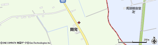 北海道北斗市開発583周辺の地図