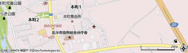上町第1緑地周辺の地図