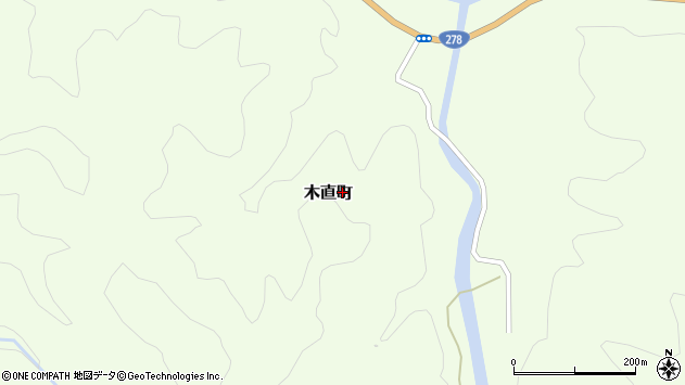 〒041-1602 北海道函館市木直町の地図