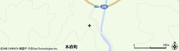 北海道函館市木直町806周辺の地図