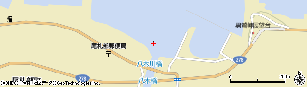 八木川橋周辺の地図