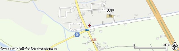北海道北斗市市渡499周辺の地図