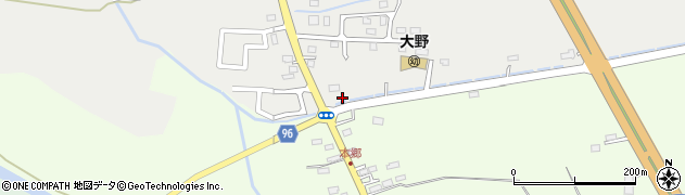 北海道北斗市市渡500周辺の地図