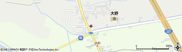 北海道北斗市市渡498周辺の地図