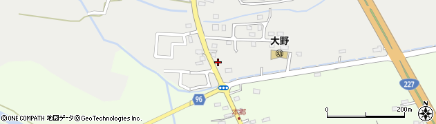 北海道北斗市市渡497周辺の地図