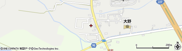 北海道北斗市市渡4周辺の地図