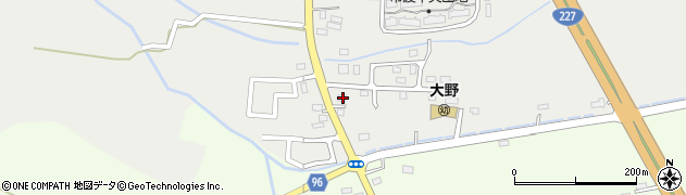 北海道北斗市市渡494周辺の地図