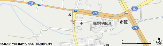 北海道北斗市市渡627周辺の地図