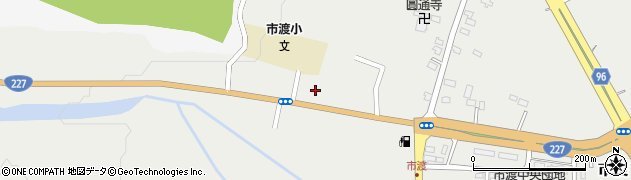 北海道北斗市市渡154周辺の地図