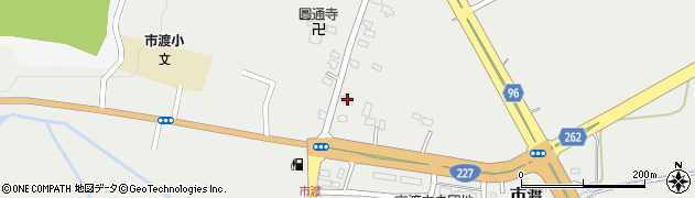 北海道北斗市市渡476周辺の地図