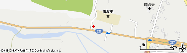 北海道北斗市市渡152周辺の地図
