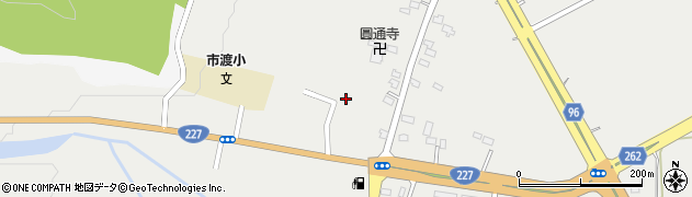 北海道北斗市市渡237周辺の地図