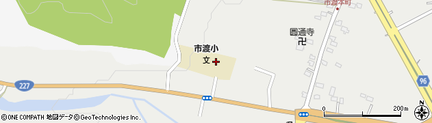 北海道北斗市市渡242周辺の地図