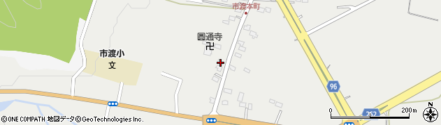 北海道北斗市市渡171周辺の地図
