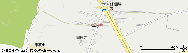 北海道北斗市市渡177周辺の地図