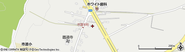 北海道北斗市市渡653周辺の地図