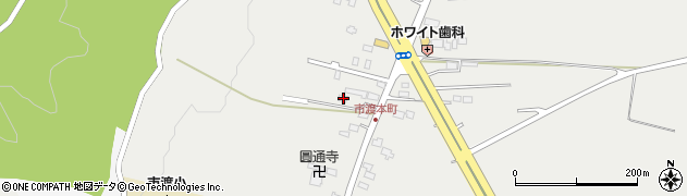 北海道北斗市市渡225周辺の地図