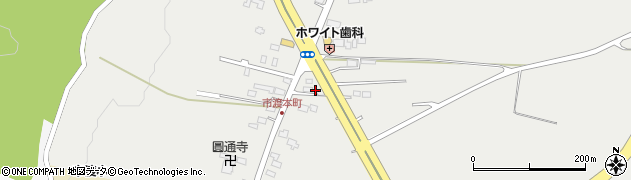 北海道北斗市市渡656周辺の地図