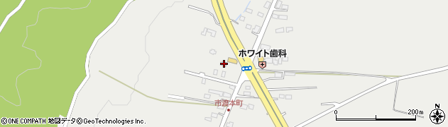 北海道北斗市市渡221周辺の地図
