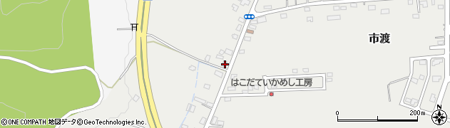 北海道北斗市市渡193周辺の地図