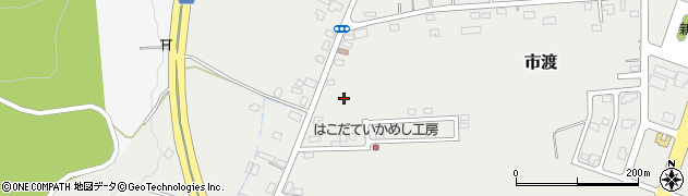 北海道北斗市市渡455周辺の地図