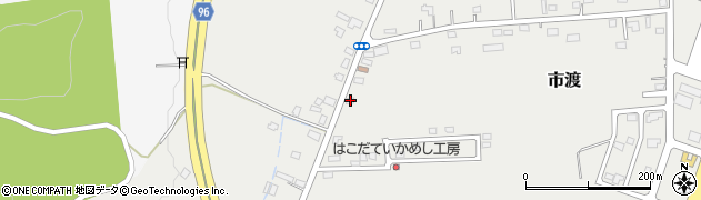 北海道北斗市市渡454周辺の地図