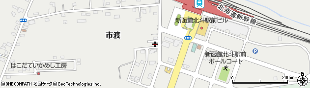 北海道北斗市市渡777周辺の地図