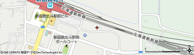 北海道北斗市市渡837周辺の地図