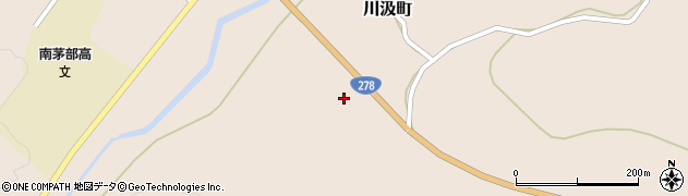 北海道函館市川汲町1363周辺の地図