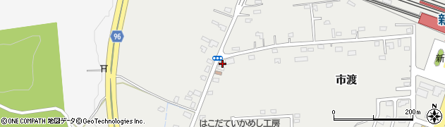 北海道北斗市市渡452周辺の地図