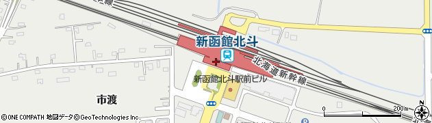 北海道北斗市市渡817周辺の地図