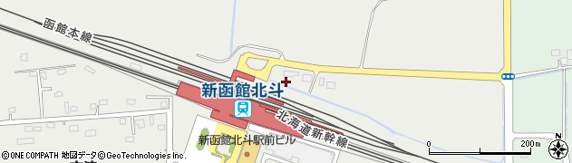 北海道北斗市市渡865周辺の地図