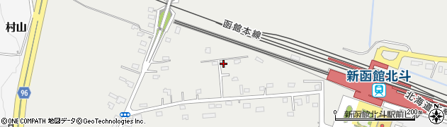 北海道北斗市市渡802周辺の地図