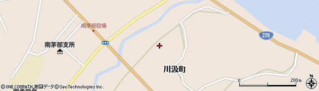 北海道函館市川汲町1383周辺の地図