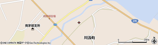 北海道函館市川汲町1388周辺の地図
