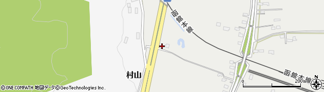北海道北斗市市渡294周辺の地図