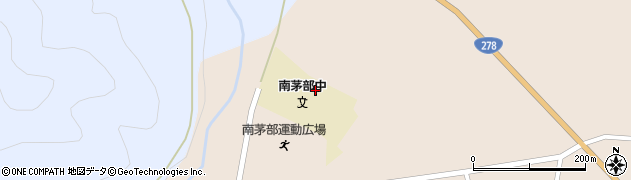 函館市立南茅部中学校周辺の地図