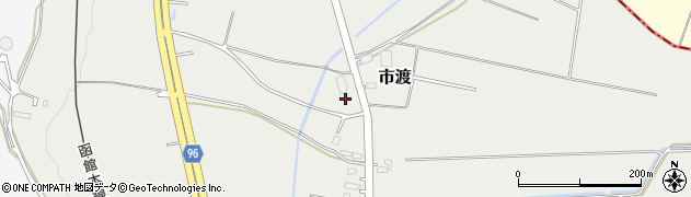 北海道北斗市市渡383周辺の地図